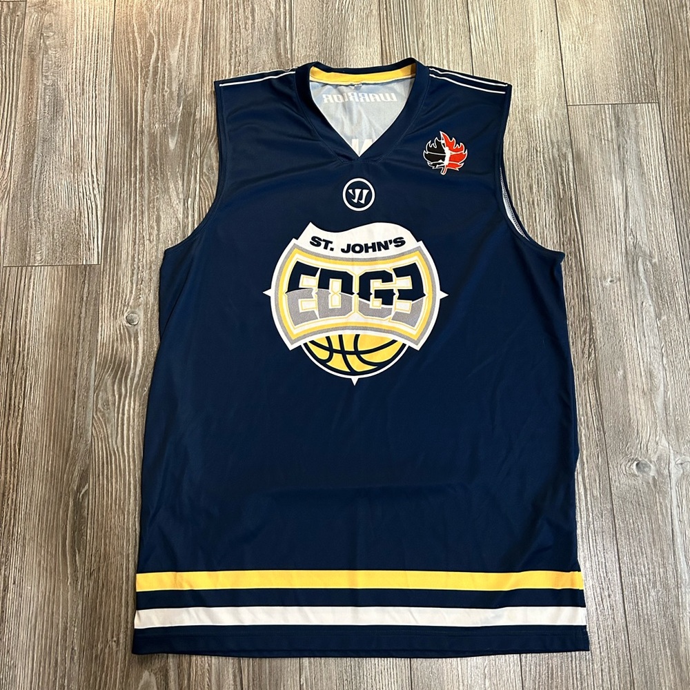 St.John’s Edge Alex Johnson NBL Basketball Jersey Size Small